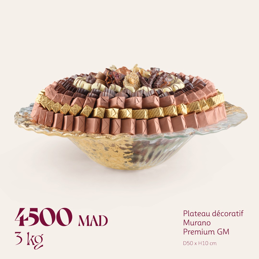 Plateau décoratif Murano Premium